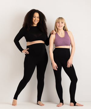 JOURNY Penny Leggings Maternity Postpartum Leggings Bump Supporting Black 4