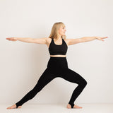 JOURNY Penny Leggings Maternity Postpartum Leggings Bump Supporting Black 2