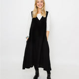 JOURNY Linen Dress Lucy Black Linen 7