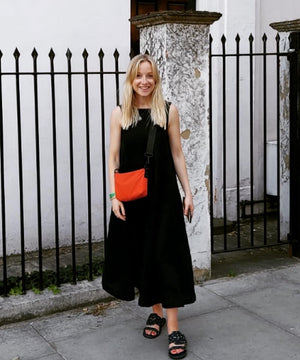 JOURNY Linen Dress Lucy Black Linen 2