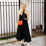 JOURNY Linen Dress Lucy Black Linen 6