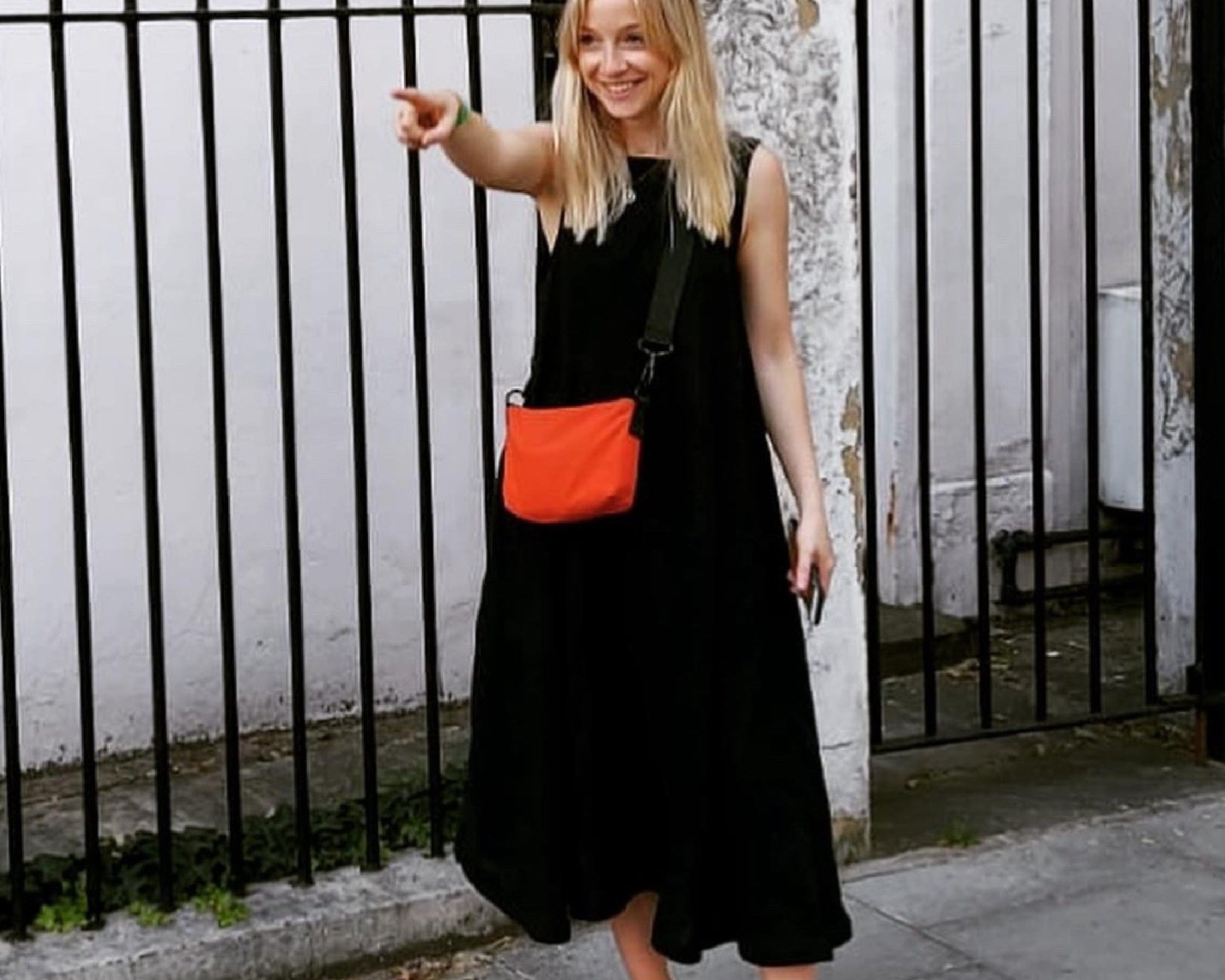 JOURNY Linen Dress Lucy Black Linen 3