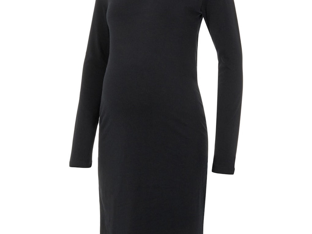 Mamalicious Jersey Rollneck Long Sleeve Maternity Dress For The Creators Mamalicious Jersey Rollneck Long Sleeve Maternity Dress For The Creators