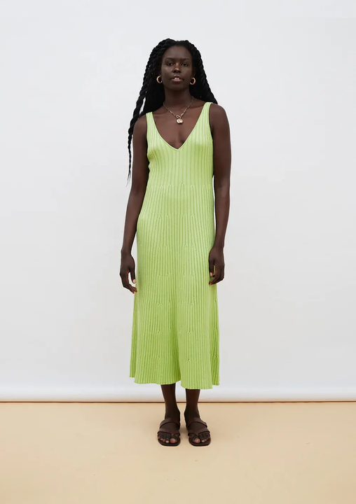 Mia Dress - Lime