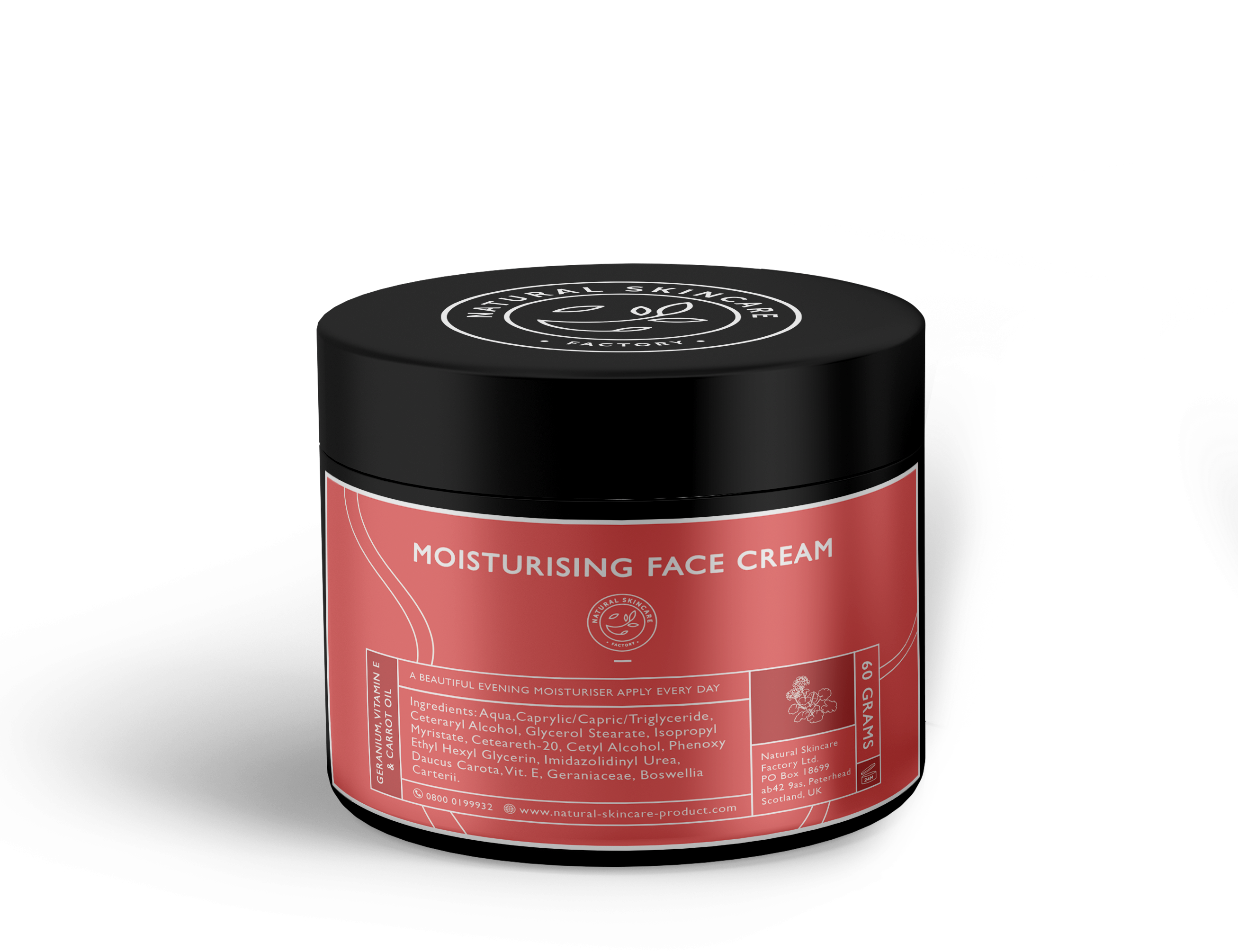 Natural Skincare Factory Moisturising Face Cream 1
