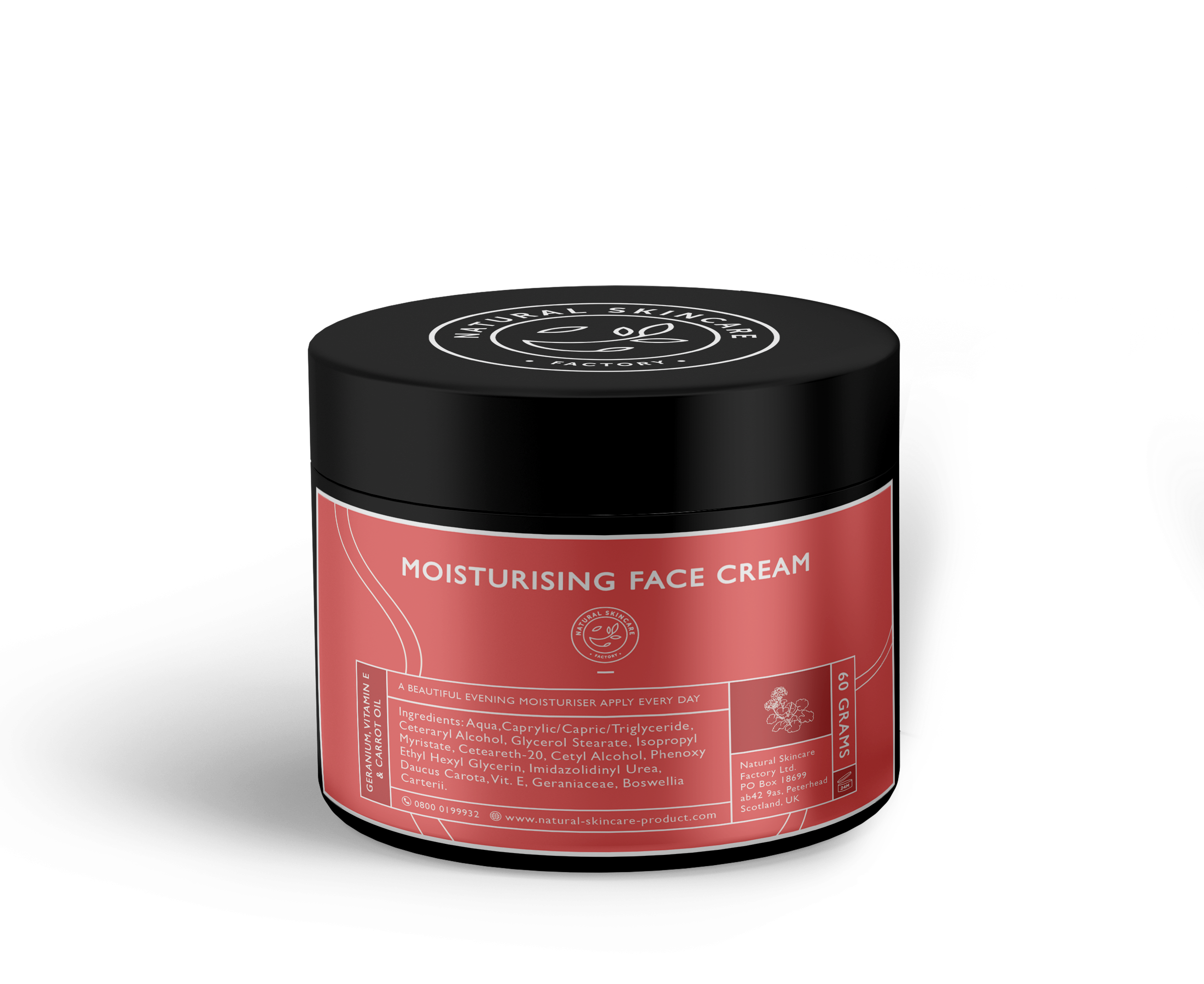 Natural Skincare Factory Moisturising Face Cream 1