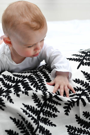 Etta Loves Plant Print 3 Pack Muslins 5