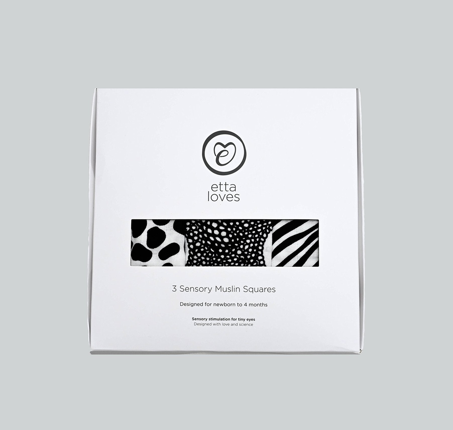 Etta Loves Animal Print Muslin 3 Pack 4