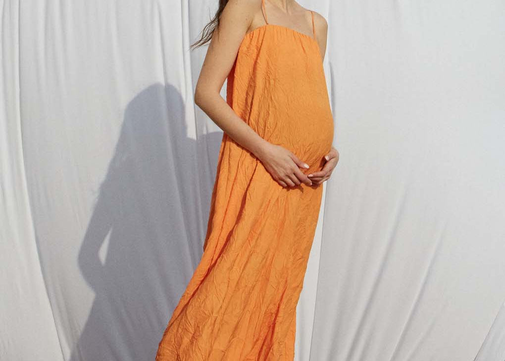 The Lucia Dress - Orange