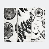 Etta Loves Plant Print 3 Pack Muslins 6