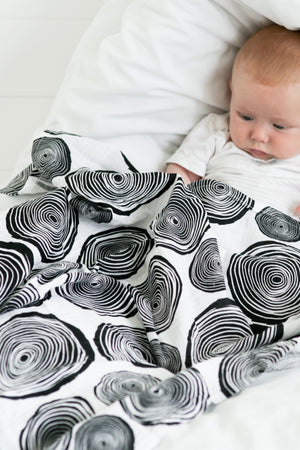 Etta Loves Plant Print 3 Pack Muslins 4