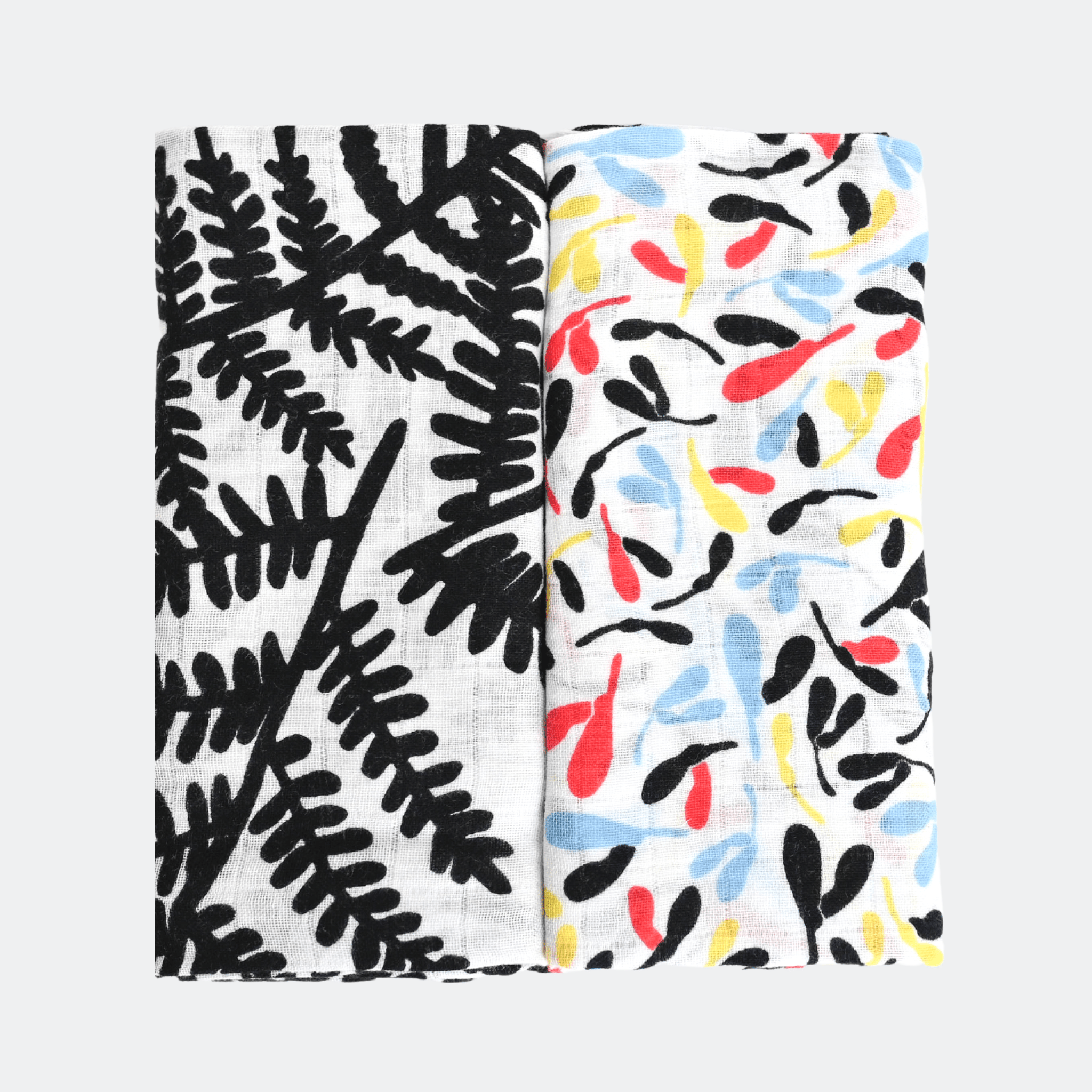 Etta Loves Plant Print Muslin 2 Pack 5