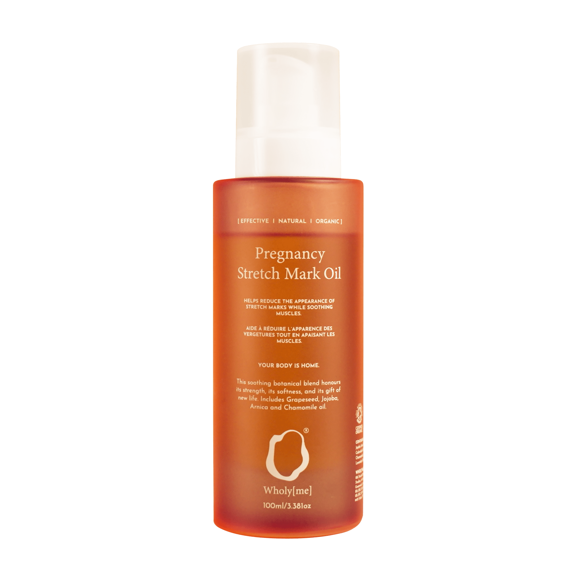 WholyMe Pregnancy Stretch Mark Oil 1