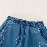 Baby Embroidered Bear Denim Two-Piece Set by Cozy Crew Club – image 3