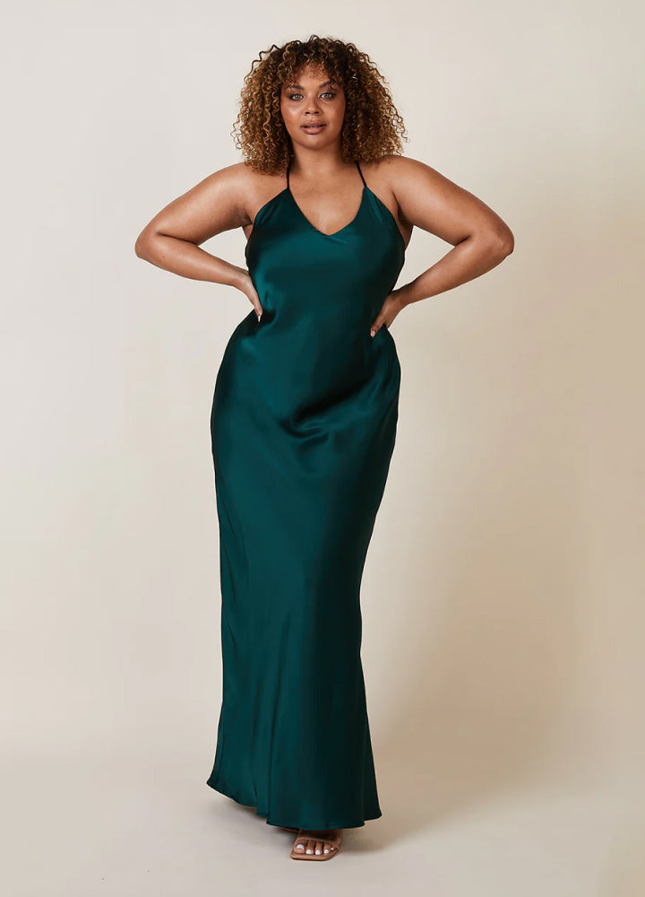 Brooklyn Satin Dress