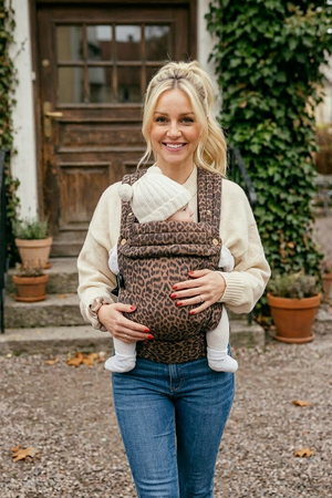 Bizzi Growin Nomad Air Animal Print Baby Carrier Savannah 3