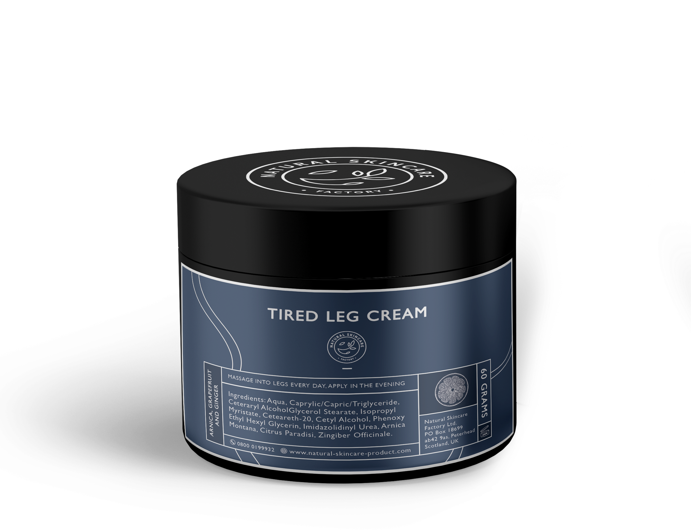 Natural Skincare Factory Tired Leg Cream 1