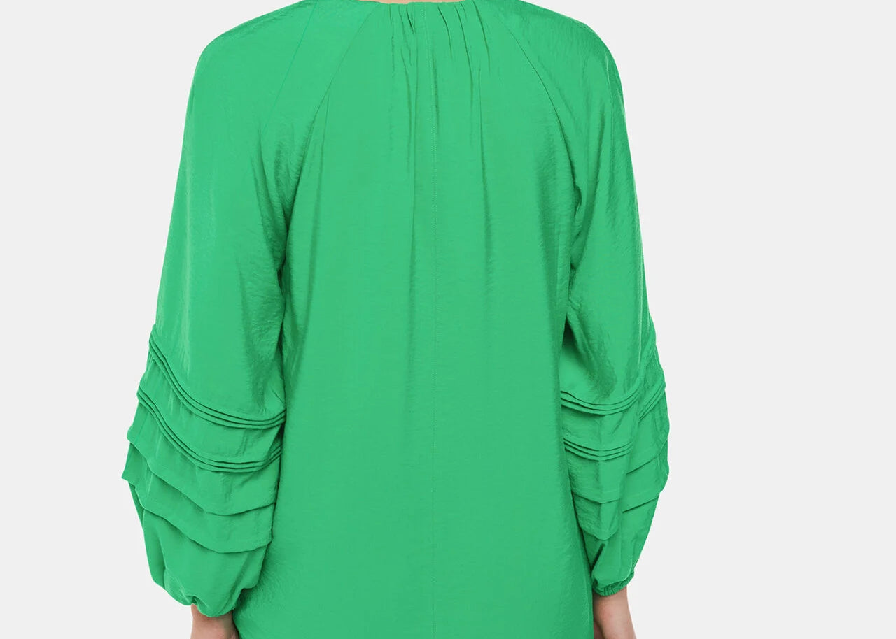 Whistles Grave V Neck Dress in Green For The Creators Whistles Grave V Neck Dress in Green For The Creators