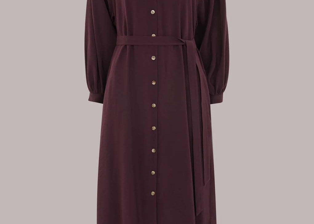 whistles midi dress WHISTLES Montrose Dolby Sz 10 Silk Blend Purple Gold Fit Flare Tiered Midi Dress