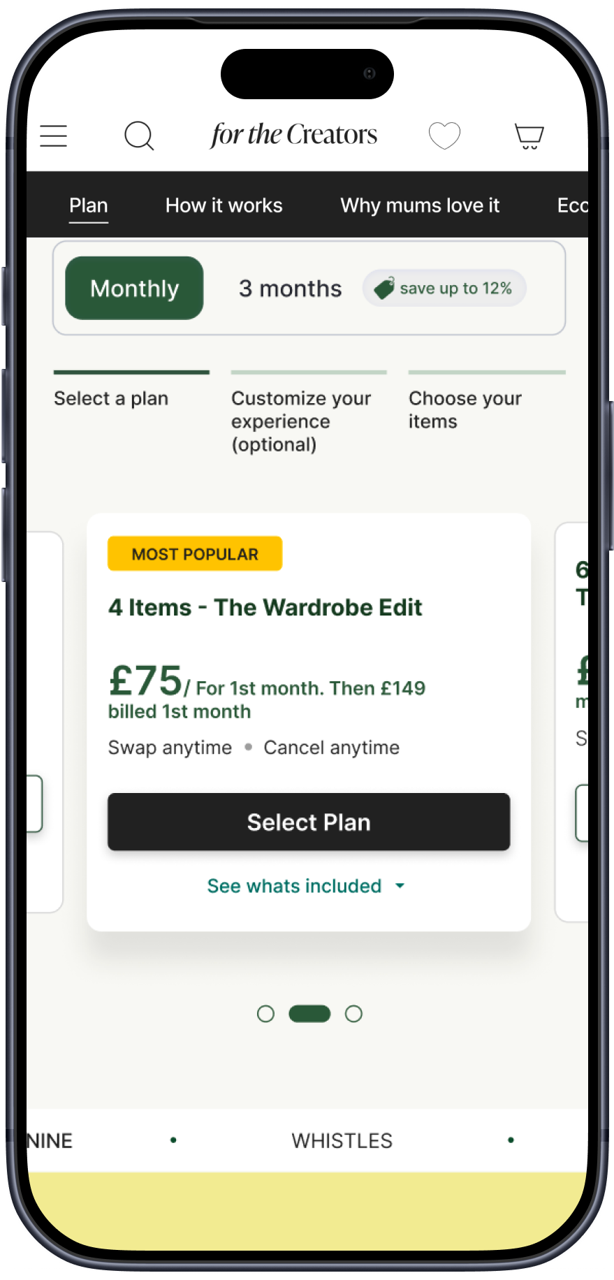 Choose your plan